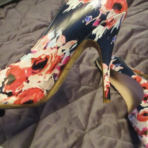 kate spade colorful high heels sz  8.5 M  in real good shape 4" heels - Picture 2 of 5
